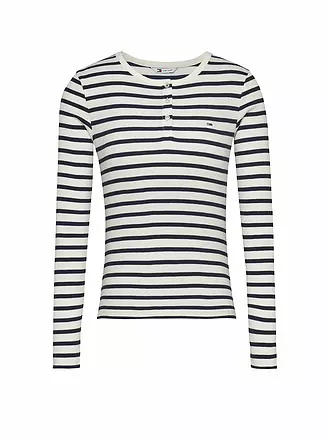 TOMMY JEANS | T-shirt à manches longues | dunkelblau